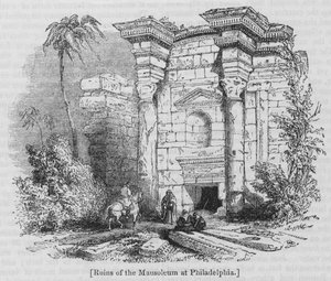 Ruinas del Mausoleo en Filadelfia de English School