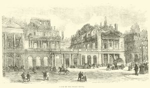 Ruinas del Palais Royal, mayo 1871 de English School