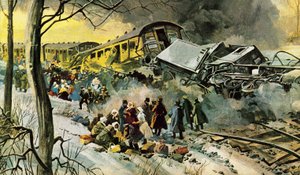 Catástrofe ferroviaria en Rusia