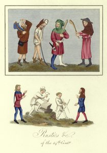 Campesinos del siglo XIV