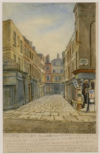 Ryders Court y la esquina de Lisle Street, Londres de English School