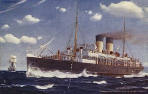 SS Scotia, Corriendo entre Inglaterra e Irlanda vía Holyhead y Dublín de English School