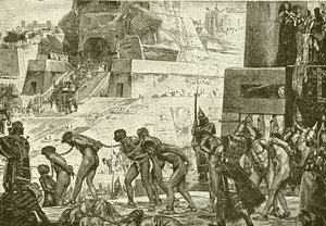 Sacrificio de víctimas humanas a Baal de English School