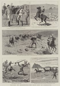 Marineros a caballo, la Copa de la Marina en Gibraltar de English School