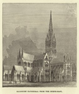 Catedral de Salisbury desde el noreste de English School