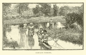 Samoanos pescando de English School