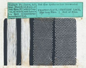 Muestras de encaje de Urlings (textil)