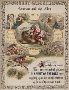 Sansón y el león