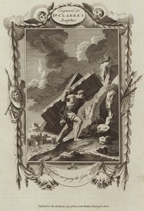 Sansón llevando las puertas de Gaza