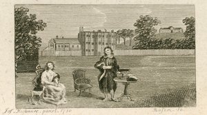 Samuel Richardson y Miss Highmore de English School