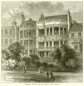 Casa de Samuel Rogers, Frente al Green Park de English School