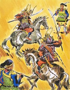 Guerreros samuráis