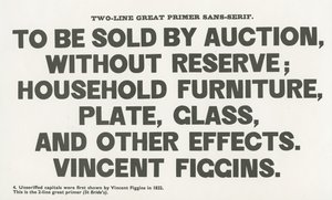 Póster sans serif