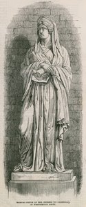 Monumento a Sarah Siddons en la Abadía de Westminster de English School