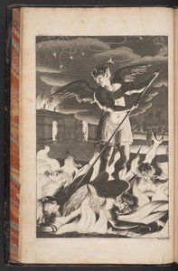 Satanás del Paraíso Perdido de John Milton de English School