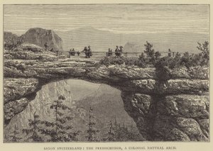 Suiza Sajona, El Prebischthor, Un Arco Natural Colosal de English School