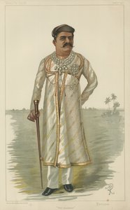 Sayajirao Gaekwad III, el Gaekwar de Baroda de English School