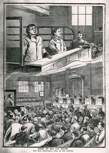 Escena en el Old Bailey: El juicio más sensacional del siglo - Oscar Wilde de English School
