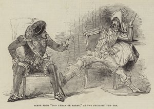 Escena de "Don César de Bazán" en el Teatro de la Princesa de English School