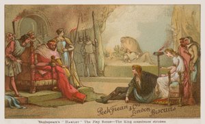 Escena de Hamlet de Shakespeare de English School
