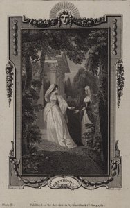 Escena de La historia de Sir Charles Grandison de English School