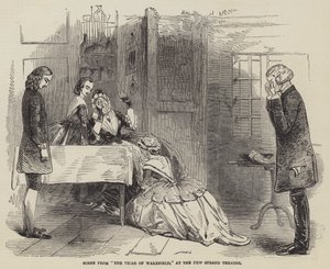 Escena de "El vicario de Wakefield" en el Teatro New Strand de English School