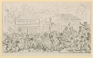 Escena de la vida en Londres