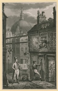 Escena de la vida en Londres