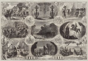 Escenas de las Pantomimas y Extravaganzas