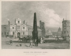 Escuela para Ciegos Indigentes y Hospital de Bethlehem, St Georges Field, Southwark