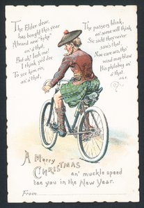 Escocés en bicicleta de English School