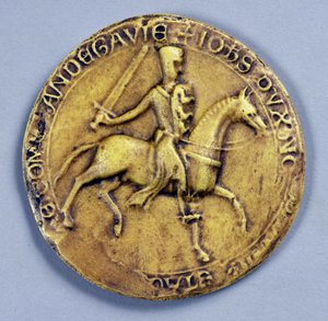 Sello del Rey Juan (1167-1216) 1200 de English School