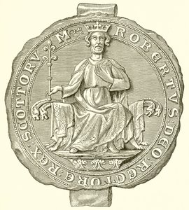Sello de Robert Bruce, Rey de Escocia de English School