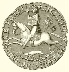 Sello de Simón de Montfort de English School