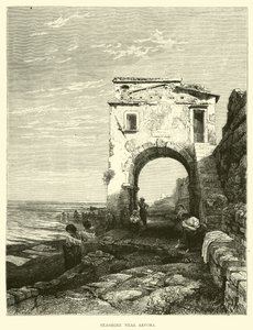 Orilla del mar cerca de Savona de English School