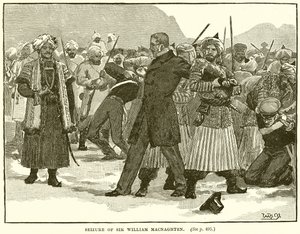 Captura de Sir William Macnaghten de English School