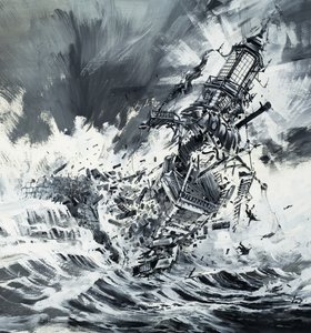 Centinelas del Océano (destrucción del Faro de Alejandría)