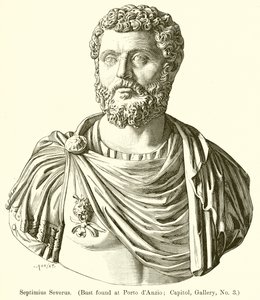 Septimio Severo (Busto encontrado en Porto d