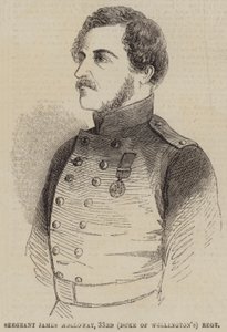 Sargento James Holloway, 33º Regimiento (del Duque de Wellington) de English School
