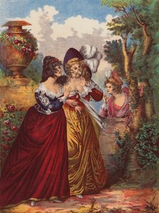 Shakespeare: Mucho ruido y pocas nueces (cromolito) de English School