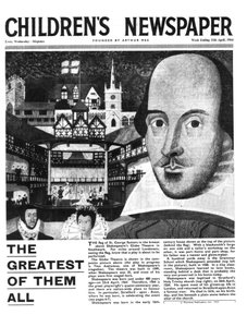 Shakespeare: El más grande de todos, portada de 