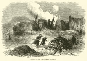 Bombardeo de la Porte Maillot, enero 1871 de English School