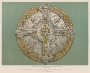 Escudo presentado al Príncipe y la Princesa de Prusia ejecutado por Sy y Wagner, Bruselas