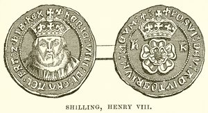 Chelín, Enrique VIII de English School
