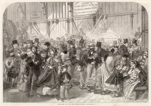 Día del chelín en la Exposición Internacional de 1862