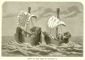 Barco de la época de Ricardo II