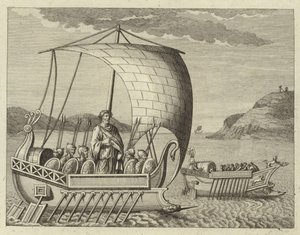 Barcos de los anglosajones de English School