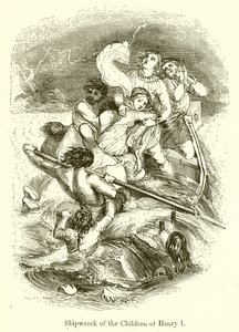 Naufragio de los hijos de Enrique I de English School