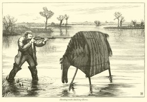 Caza con caballo de acecho de English School