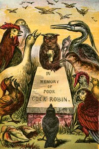 Suspirando y sollozando por el pobre Cock Robin de English School